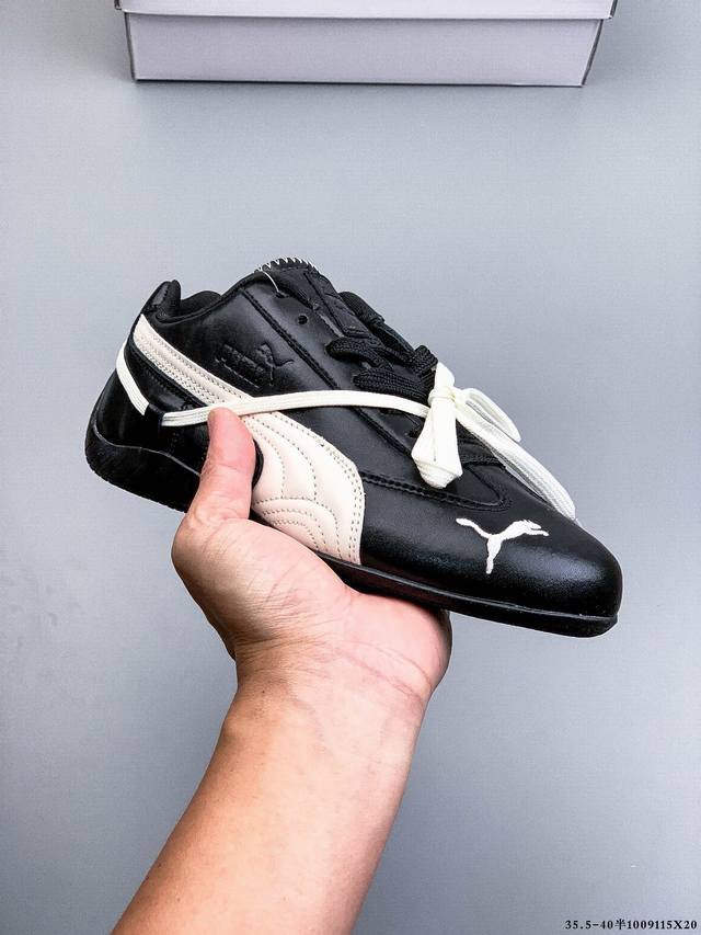 Puma Speedcat The Open Yy彪马 防滑耐磨时尚运动休闲鞋 支持侧踏时的踏步工作 即使在健身房等使用环境中也能确保透气性 像吸盘一样的设计是