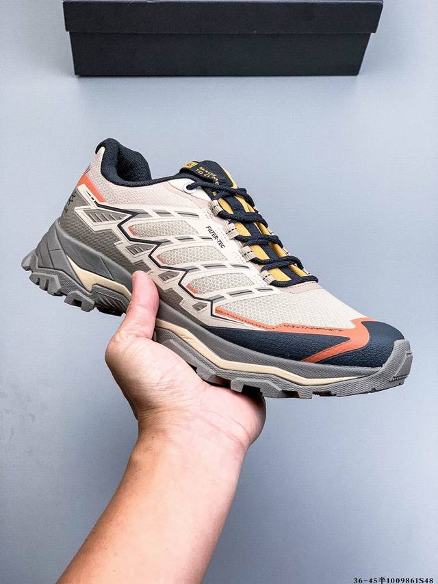 公司级！凯乐石Kailas 远征5 Flt 舒适简约经典登山 防滑耐磨防水 低帮 徒步鞋 采用Vibram橡胶大底 超强地面咬合力稳走复杂路况 具备Flt内靴