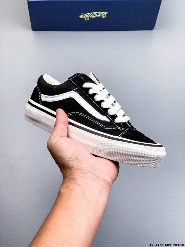 硫化真标！万斯Vans Old Skool 经典低帮休闲百搭滑板鞋 9 T20