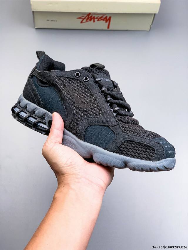 耐克Nike Stussy X Air Zoom Spiridon Cg 2 斯图西联名复古跑步鞋 9289X26