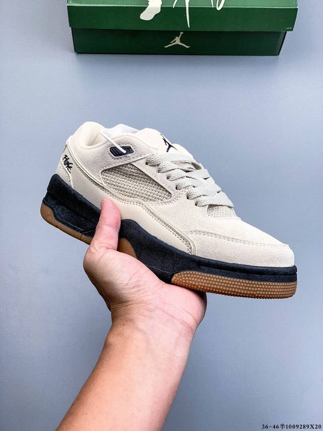 Jordan Flight Court Sp “Tela” 2025新款百搭滑板鞋 Jordan Brand 首度携手 Who Decides War 联合创始