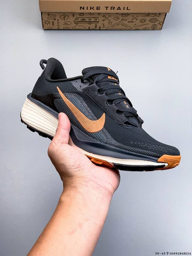 公司级！Nike Reactx Pegasus Trail 6 耐克 轻便缓震 越野跑步鞋 兼顾迅疾外观和稳固脚感 后跟覆面和中足动态支撑巧妙融合 缔造稳定顺畅