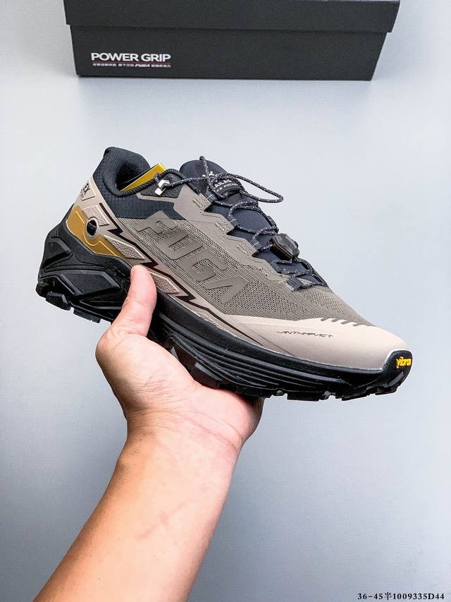 公司级！凯乐石 Kailas Fuga Du 大坡王轻越野徒步网布Tpu减震防滑透气支撑回弹 低帮 超强抓地力登山鞋 精准贴合Vibram Megagrip L