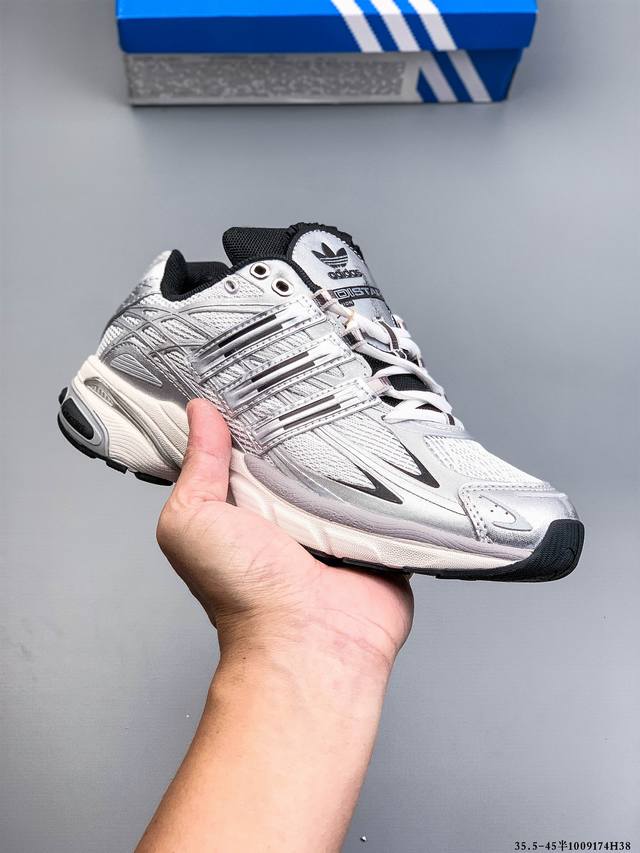 公司级！Sftm X Adidas Adistar Cushion联名 阿迪达斯复古低帮运动老爹鞋 1009174H38