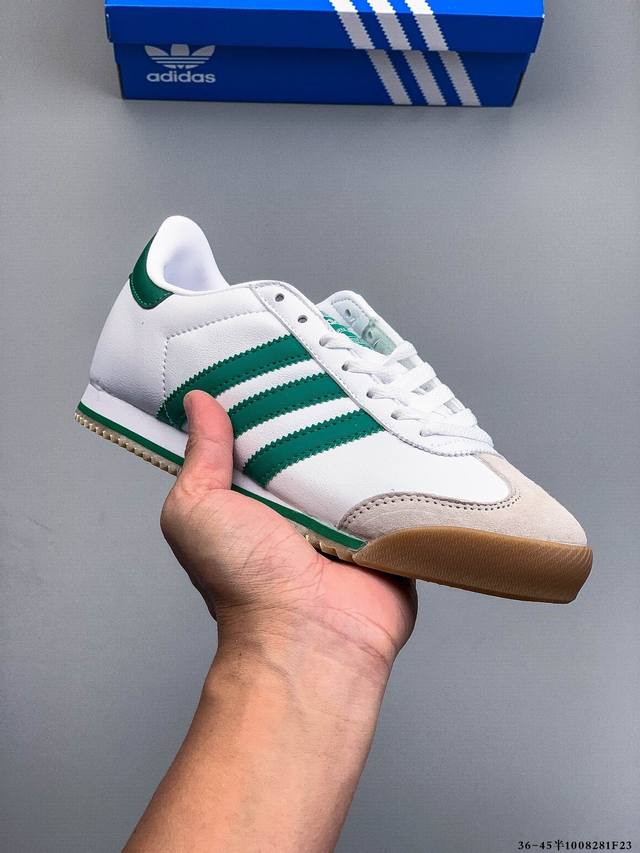 公司级！Adidas Originals K 74 阿迪达斯 新款休闲防滑耐磨低帮板鞋 8281F23