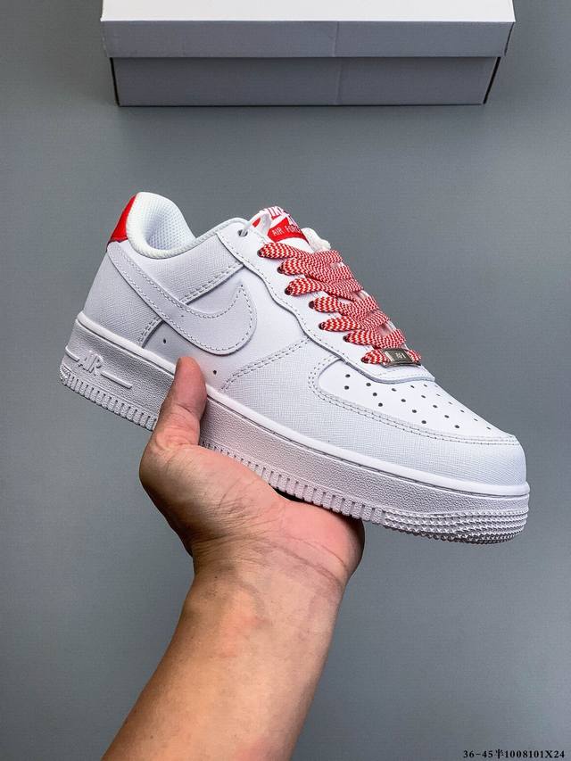 二层真标！耐克Nike Air Force 1 Low 空军一号低帮经典百搭休闲板鞋 8101X24