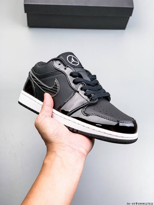 真标半码！耐克Nike Air Jordan Low 1 乔1低帮经典休闲鞋 8127J21