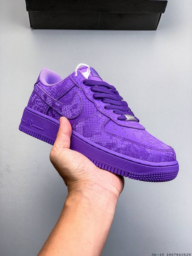 二层真标！耐克Nike Air Force 1 Low 空军一号低帮经典百搭休闲板鞋 7861S20