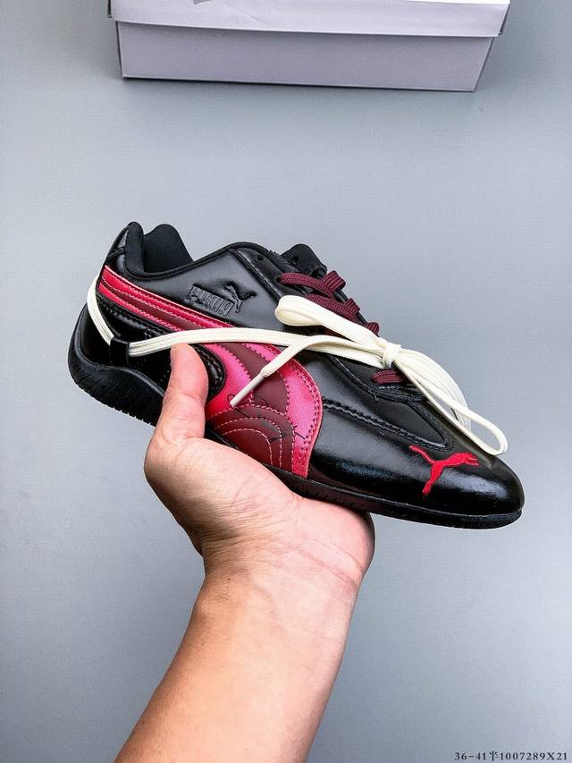 Puma Speedcat The Open Yy彪马 防滑耐磨时尚运动休闲鞋 支持侧踏时的踏步工作 即使在健身房等使用环境中也能确保透气性 像吸盘一样的设计是