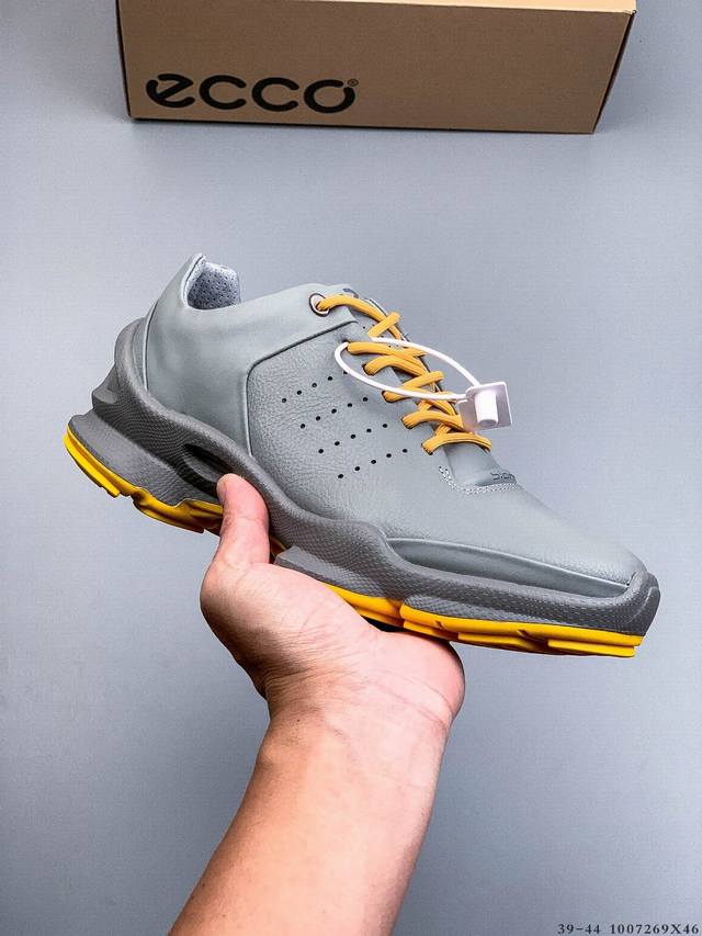 公司级！Ecco Men's Classic Lisbon Lace 爱步 街头趣闯系列系带休闲鞋 代工原单品质#轻盈发泡橡胶鞋底#欧索莱吸汗去臭脚垫 1007