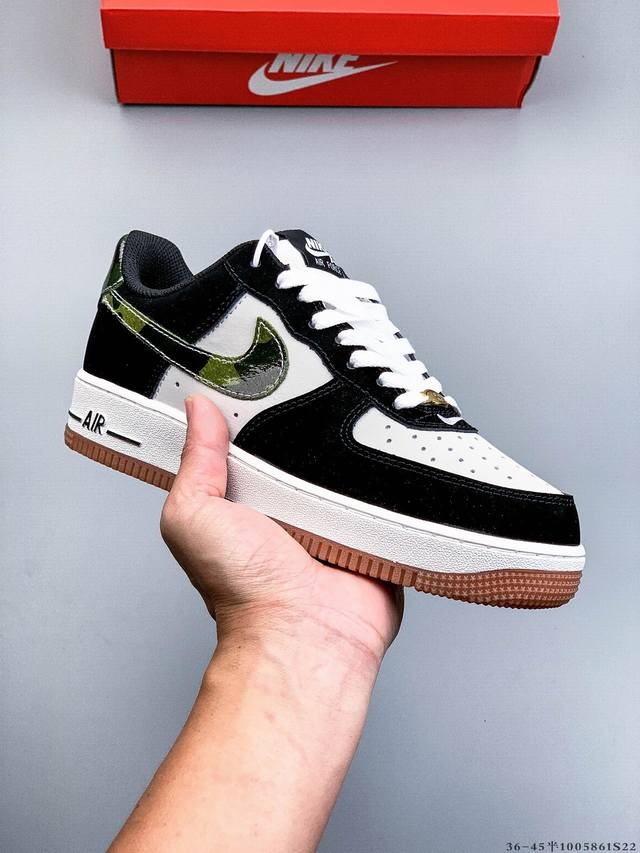 二层真标！耐克Nike Air Force 1 Low 空军一号低帮经典百搭休闲板鞋 5861S22