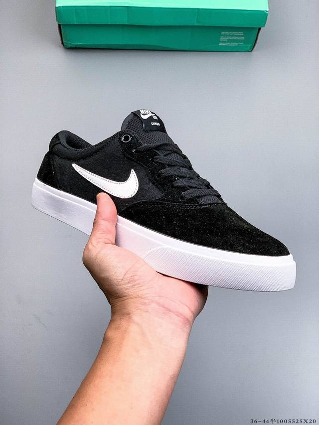 真标半码！耐克Nike Wmns Nike Sb Chron Slr 低帮复古潮流休闲滑板鞋 5525X20