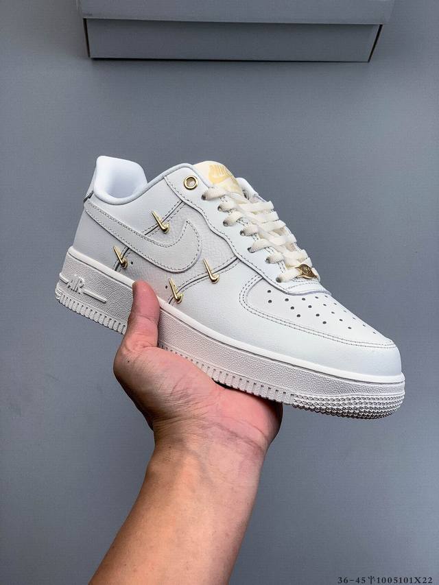 二层真标！耐克Nike Air Force 1 Low 空军一号低帮经典百搭休闲板鞋 5101X22