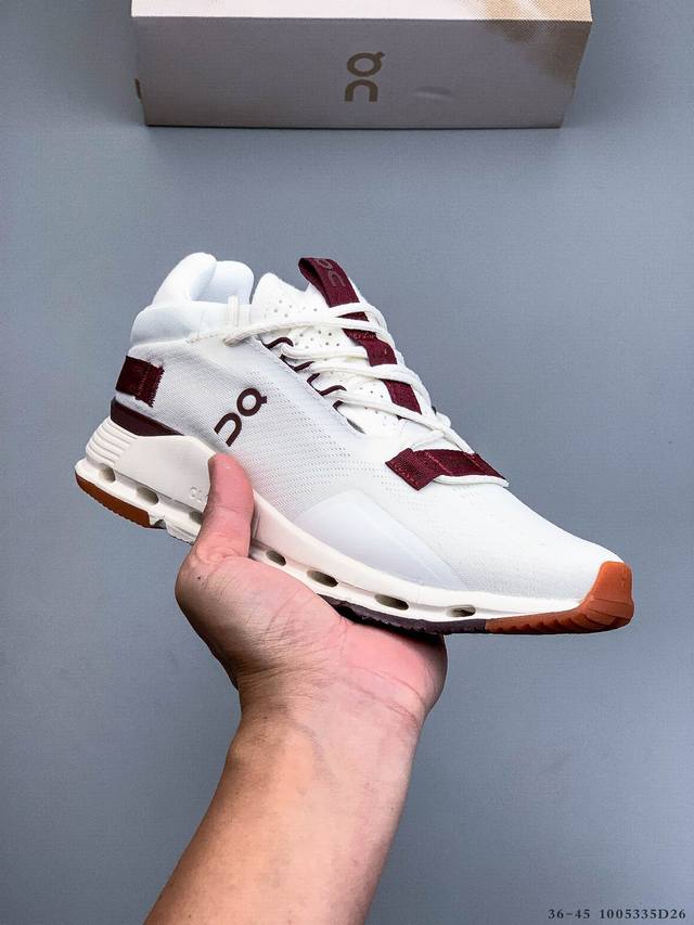 On昂跑Cloudnova 2 新品轻便缓震运动休闲鞋 5335D26