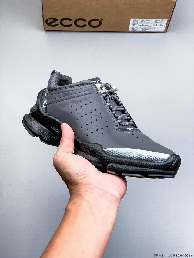 公司级！Ecco Men's Classic Lisbon Lace 爱步 街头趣闯系列系带休闲鞋 代工原单品质#轻盈发泡橡胶鞋底#欧索莱吸汗去臭脚垫 1004