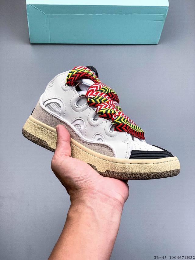 Lanvin Curb 人气单品 全网独家首发Lanvin浪凡三代 最新走秀款Curb系列休闲运动鞋，官网一出热度火爆整个全球，各大网红也疯狂上脚 原版1:1开