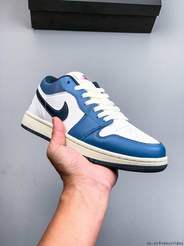 耐克Nike Air Jordan Low 1 乔1低帮经典休闲板鞋 4157B14