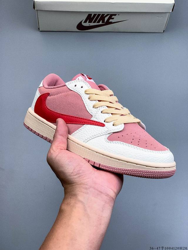 真标半码！耐克Nike Air Jordan Low 1 乔1低帮倒勾经典休闲鞋 4 H20