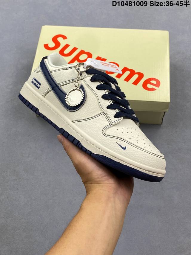 Nike Dunk Low Retro ‘Diy高端定制’耐克 低帮休闲运动板鞋 原装头层材料 用料绝不含糊 独家版型蒸餾加工帶來的是更好的视觉和脚感体验 清洁