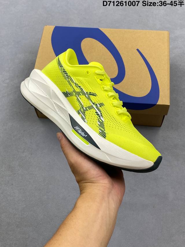 Asics Sonicblast 亚瑟士 轻量透气缓震休闲低帮系带运动跑步鞋 货号:1012B862 101 83 编码:D7126 7 码数：36-45半