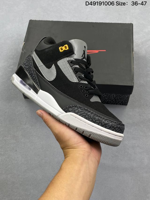 Nike Air Jordan 3 Retro 迈克尔 乔丹Aj3代中帮复古休闲运动文化篮球鞋 货号:Ck4348-007 尺码:如图 D4919 6