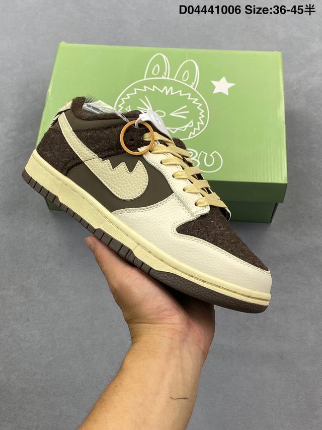 耐克Nike Sb Dunk Low 扣篮系列 复古低帮休闲运动滑板板鞋。采用脚感柔软舒适Zoomair气垫，有效吸收滑板等极限运动在落地时带来的冲击力，为街头