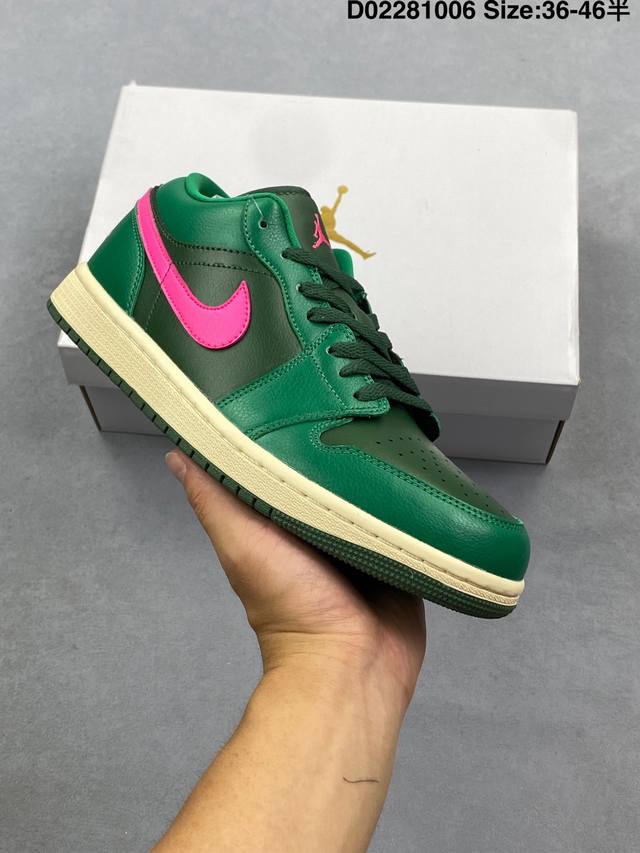 公司级Nike Air Jordan 1 Low Aj1乔1低帮休闲板鞋 同步官方配色 官方货号:Dc0774-130 尺码:36 36.5 37.5 38 3