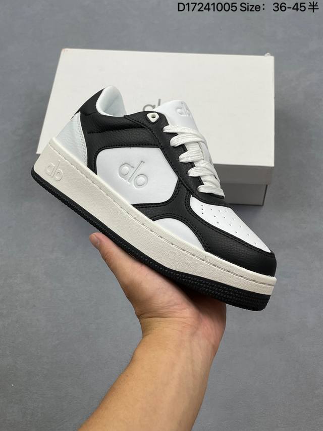 Alo Recovery Mode Yoga 易梦玲 Jisoo智秀同款小白鞋 等多位明星同款上脚 主打各大平台外贸主推 佛山大厂采购原材料多处细节一步到位 一