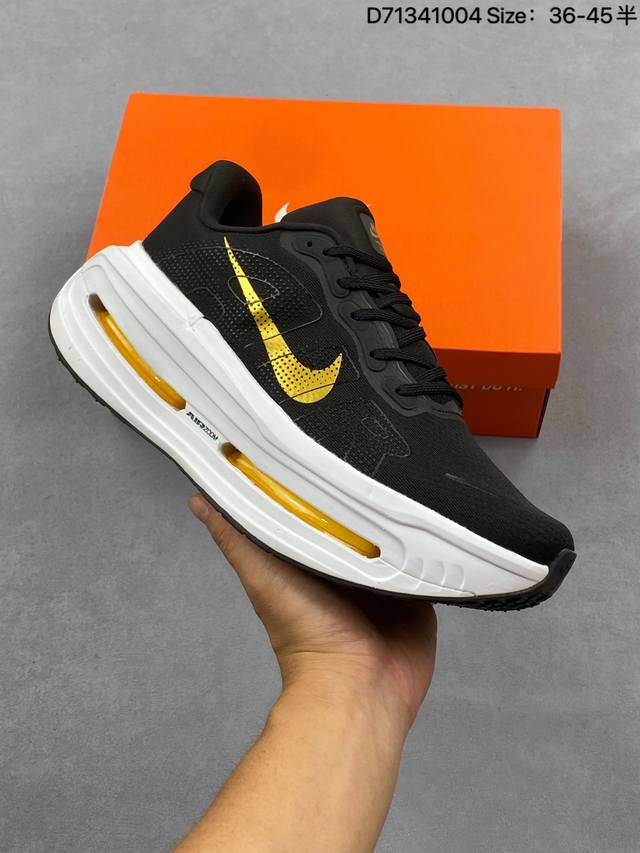 Nike Vomero Premium 耐克 舒适减震防滑 低帮跑步鞋 全掌Reactx泡绵中底 前掌和后跟还配备了Air Zoom气垫单元 据说跑起来更快更舒