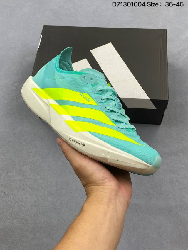 公司级Adidas Adizero Takumi Sen 11 W 阿迪达斯 耐磨减震专业跑步鞋 无论是平时训练还是马拉松 让这款跑步鞋伴你畅快开跑 兼具舒适性