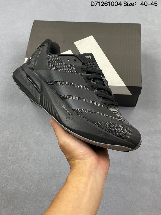 Adidas Adizero Boston 13 轻盈跑鞋 超轻发泡底 缓震透气跑步鞋 Adizeroboston13跑鞋专为中长跑而设计 它们通过来自Ener