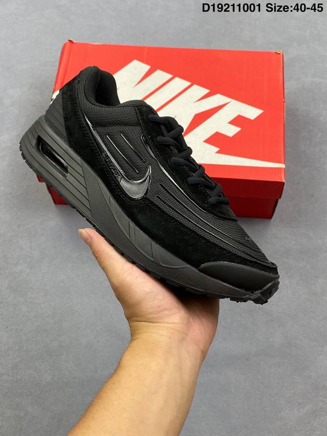 Nike 耐克 全新升级楦型，正确Air气垫Pu高弹大底耐克Nike Air Max 90 Black Amarillo Yellow 复古气垫百搭休闲运动慢跑