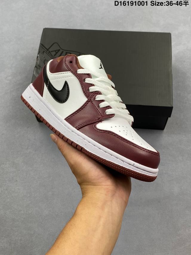 乔丹Air Jordan 1 Low Aj1低帮系列篮球鞋 官方同步配色 原装级产物 货号：Hf3148 106 #拒绝公底 立体鞋型 细节完美 高清洁度 编号