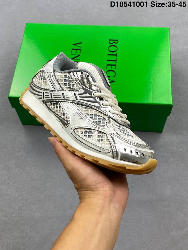 公司级 向品牌著名的 Intrecciato 图样致敬！意大利奢侈品牌 Bottega Veneta Orbit 宝缇嘉 葆蝶家 低帮 粉色 轨道系列系带低邦透