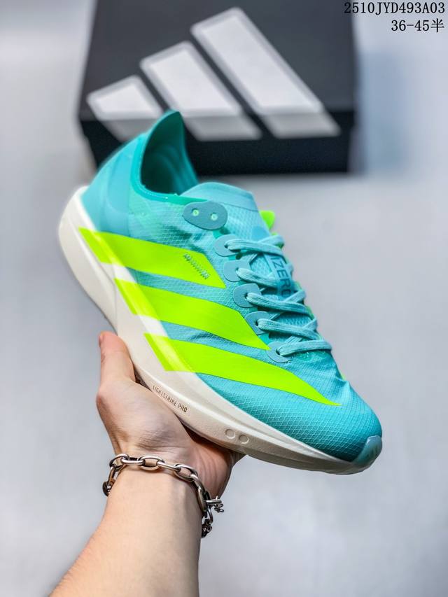 Adidas 阿迪达斯 Adizero Evo Sl百搭低帮跑步鞋男款白红色Js1182 尺码：见图 编码：10Jyd493A03