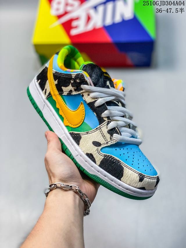 耐克 Nike Sb Dunk Low Pro 复古低帮 奶牛 休闲运动滑板板鞋 020140Asype半 36-47.5 10Gjd304A04