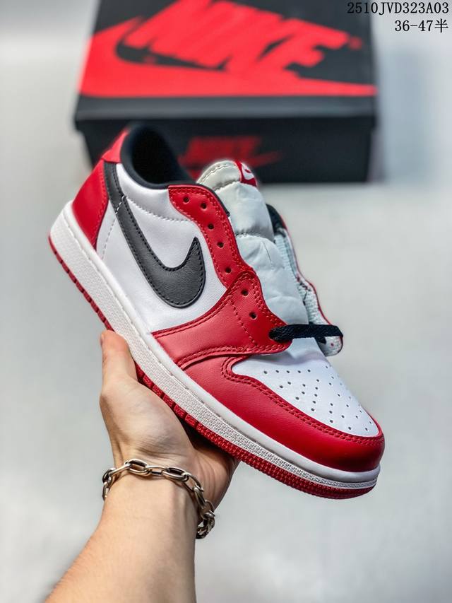 真标带半码 耐克Nike Air Jordan 1 Mid“ Aj1 乔1代 乔丹一代低帮经典复古文化休闲运动篮球鞋 尺码：如图 编码：10Jvd323A03