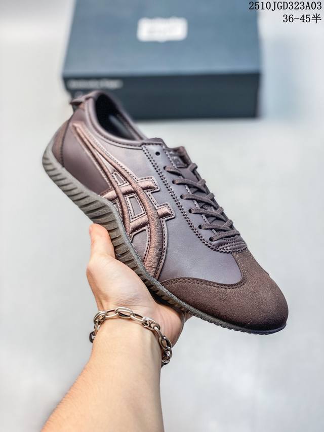 亚瑟士 Onitsuka Tiger鬼塚虎 Sclaw 轻便舒适 防滑耐磨透气支撑 低帮 生活休闲鞋 男女同款，复古美学极简风格，配色独具个性又超级好看。鞋口织