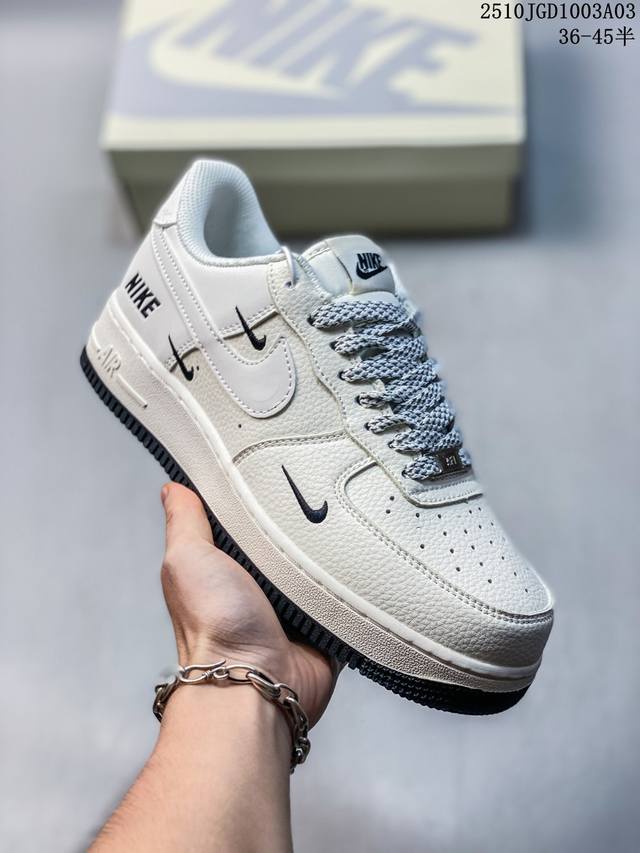 公司级带半码 海外限量发售！公司级Nike Air Force 1 '07 Low 空军一号 低帮 运动鞋 休闲鞋 折边针车 工艺难度大 原楦头原纸板 原装鞋盒