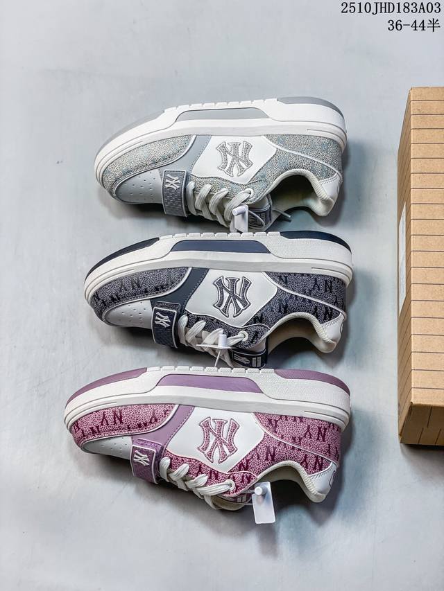 真标Mlb Chunky Liner 潮流百搭 厚底增高 舒适休闲鞋 防滑耐磨 低帮 老爹鞋 货号:3Asxv015N 尺码: 36 36.5 37.5 38