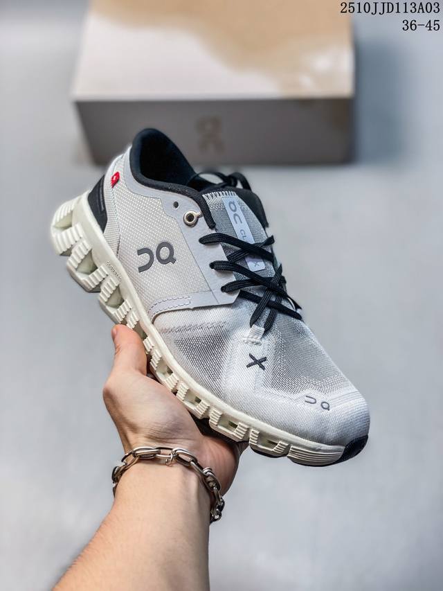 On昂跑男女跑步鞋Cloud X专业减震轻便休闲运动跑鞋春夏新款 尺码：如图 编码：10Jjd113A03