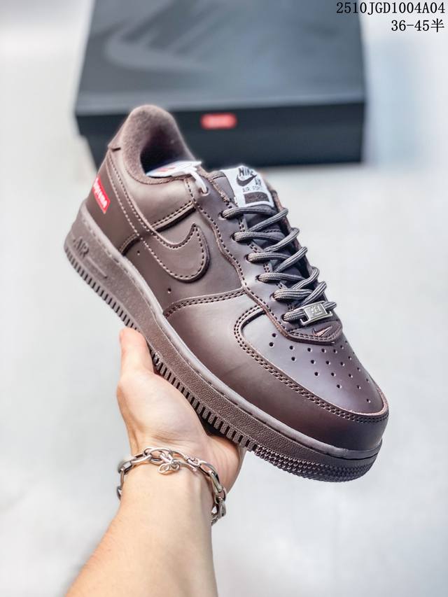 公司级带半码 海外限量发售！公司级Nike Air Force 1 '07 Low 空军一号 低帮 运动鞋 休闲鞋 折边针车 工艺难度大 原楦头原纸板 原装鞋盒