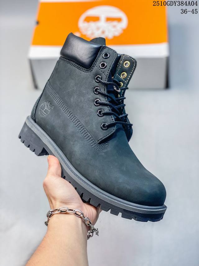 添柏岚 Timberland 踢不烂 经典款黑色高帮10073 某物渠道版 珠海代工厂P生产 某宝香港代购统一渠道发货订单 某物一致品质 无需强调华丽文案 只需