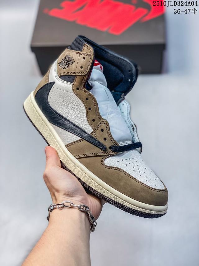 耐克 Off-White X Nike Air Jordan 1 Retro High Og “Unc” 高帮 联名 Aj1 乔丹1代 Aj1 乔1 乔丹篮球鞋