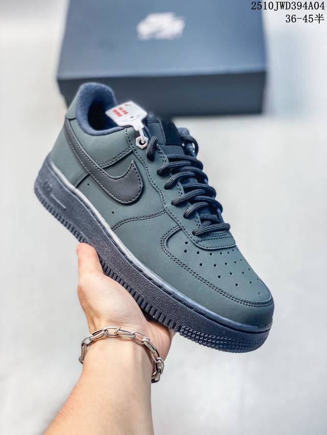 公司级带半码 海外限量发售！公司级Nike Air Force 1 '07 Low 空军一号 低帮 运动鞋 休闲鞋 折边针车 工艺难度大 原楦头原纸板 原装鞋盒