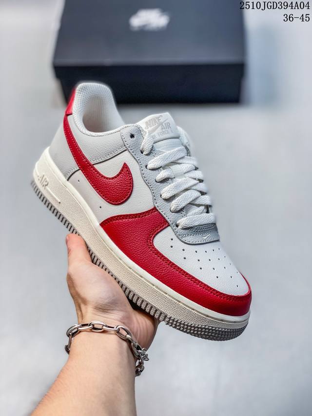 公司级带半码 海外限量发售！公司级Nike Air Force 1 '07 Low 空军一号 低帮 运动鞋 休闲鞋 折边针车 工艺难度大 原楦头原纸板 原装鞋盒