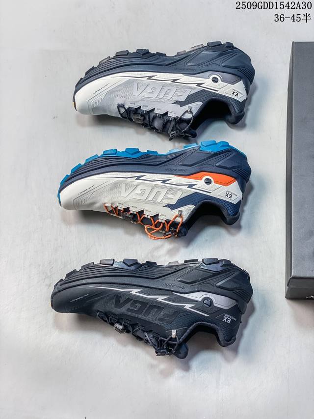 凯乐石Fuga越野跑鞋男夏季户外防滑运动鞋透气轻便跑步鞋女Ex3 尺码：如图 编码：09Gdd1542A30
