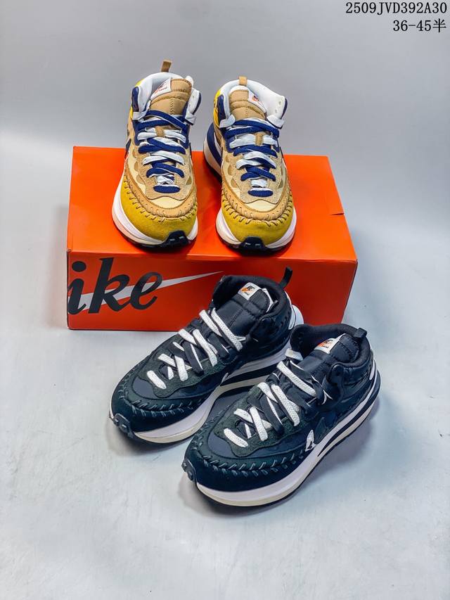 Nike Sacai Jean Paul Gaultier解构缝合拼接Dh9186-001 尺码：如图 编码：09Jvd392A30