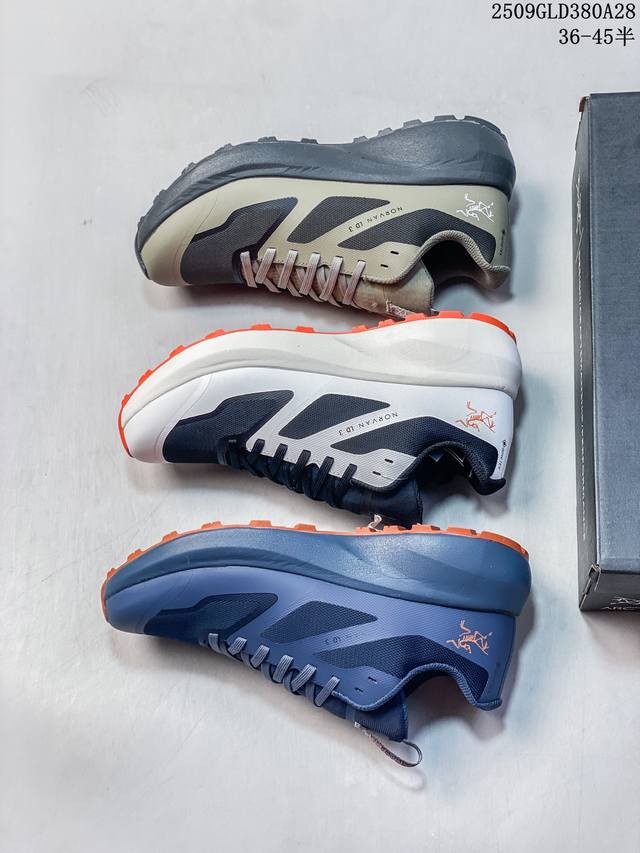 Arcteryx始祖鸟 Norvan Ld3 舒适耐磨 织物减震防滑 低帮跑步鞋 Arc'teryx始祖鸟，户外运动产品的天花板品牌，2017年发布第一款越野跑