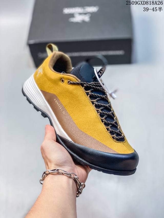 公司级K L始祖鸟Norvanld3Gore-Tex 覆盖防水男子越野跑鞋 官方同步上架适合技术路线单日徒步穿着 Aeriosflgtx鞋受到长途野外跑步鞋的启